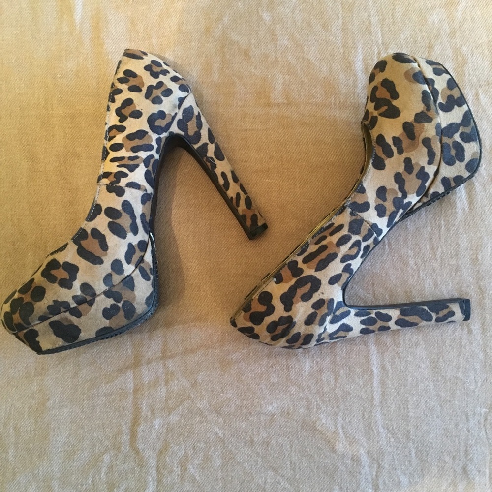 Leopard shoes from target